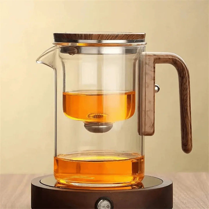 Elegant genomskinlig tekanna – ClearBrew