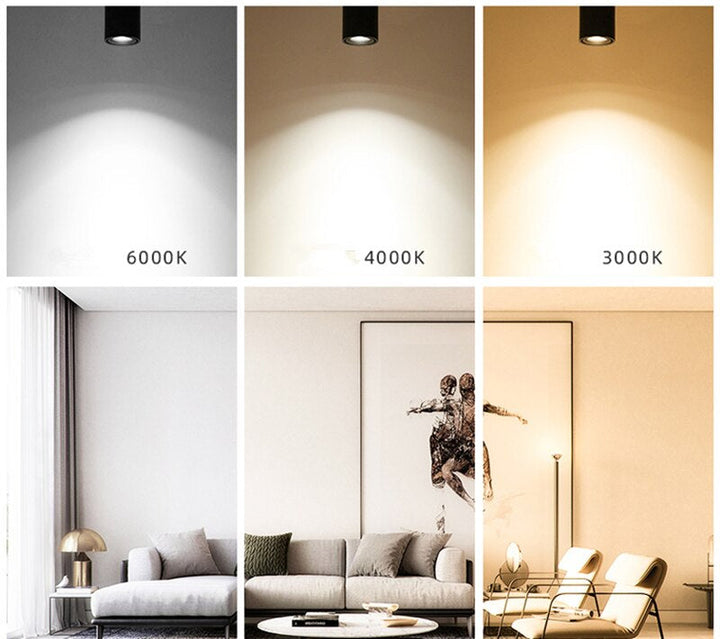 LED-taklampa - 7 W, 12 W, 15 W