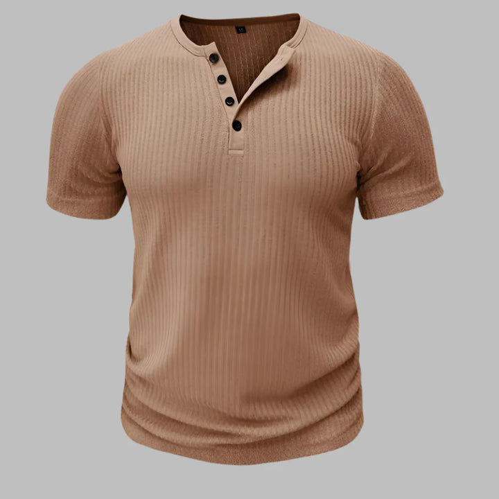 Herr-T-shirt med muskelfit