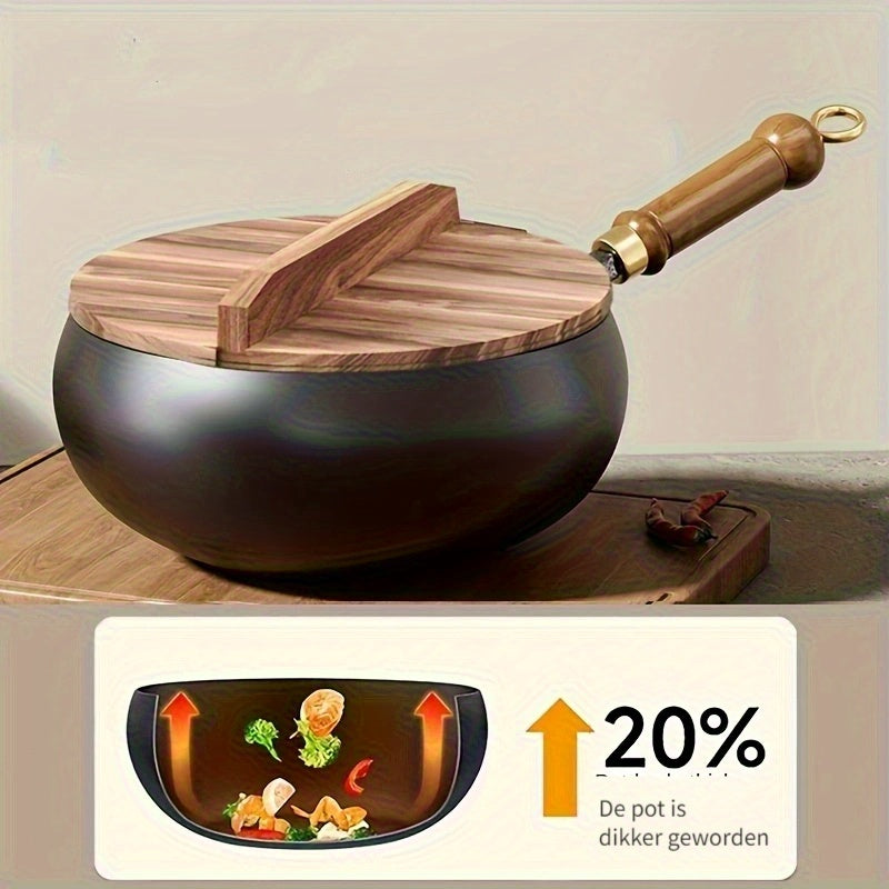 ChefMaster Gjutjärnspanna – Slitstark och Mångsidig Köksredskap