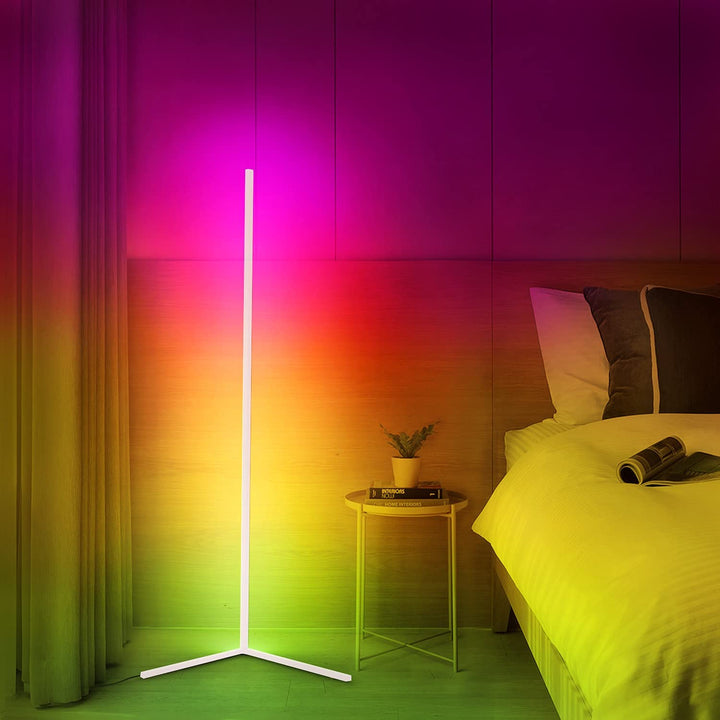 LED-hörnlampa med fjärrkontroll – Viorra