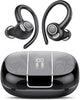 Trådlösa Bluetooth 5.3-sportörlurar med ljudisolering och 48 timmars speltid – Zeyora