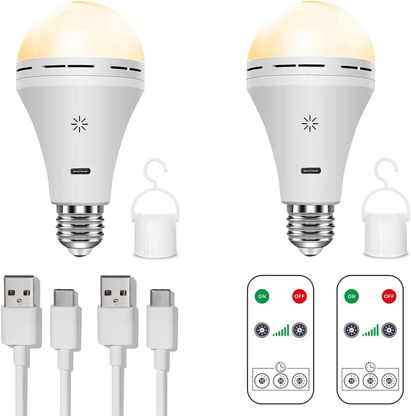 Trådlös uppladdningsbar LED-lampa – Luxaro