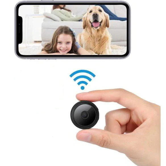 Trådlös mini magnetkamera med ljud och video i realtid