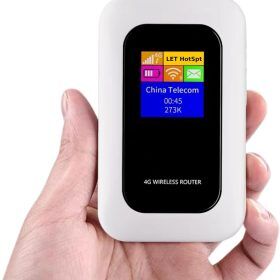 RoamWave 5G Bärbar Wifi-hotspot För Resor Eller Hemmabruk