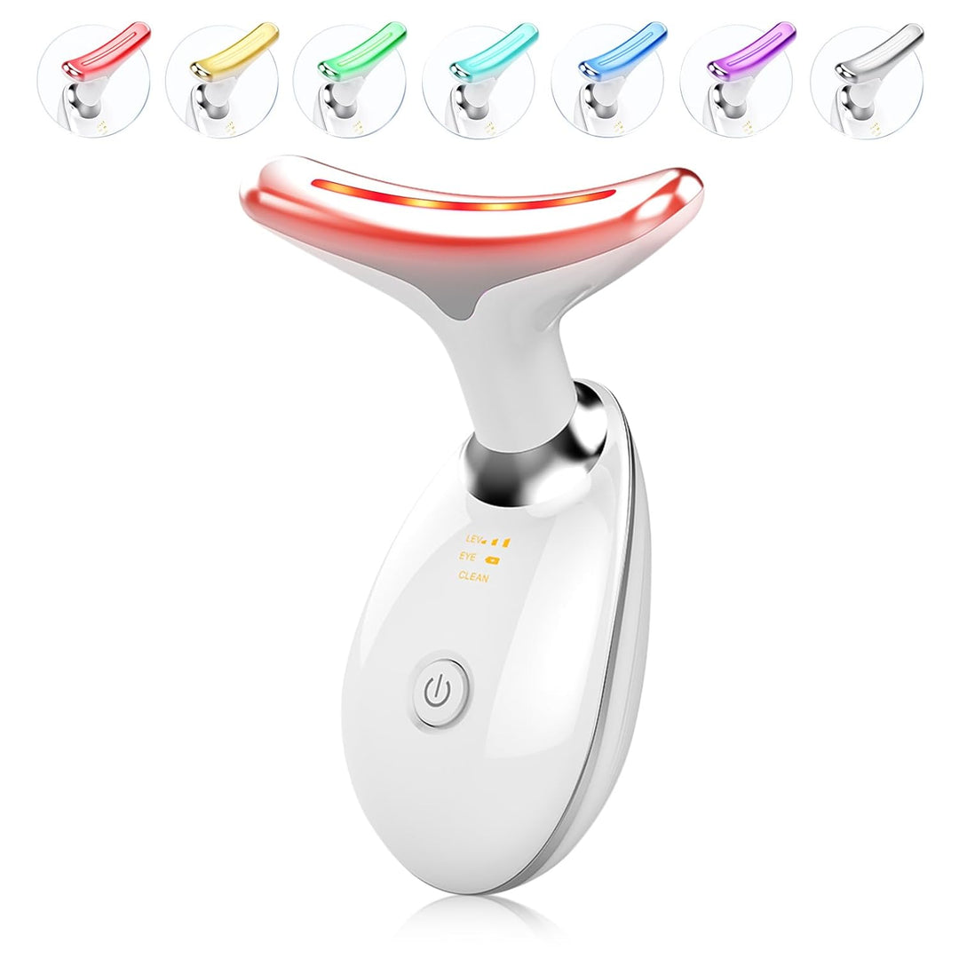 RadiantGlow ansiktsmassage med 7 färger