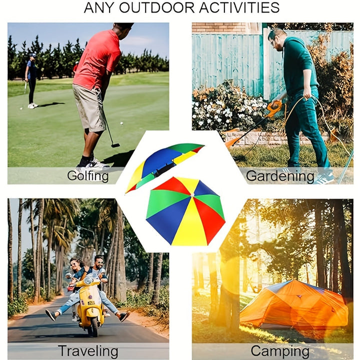SunShade paraplyhatt – lätt, UV-skyddande och handfri