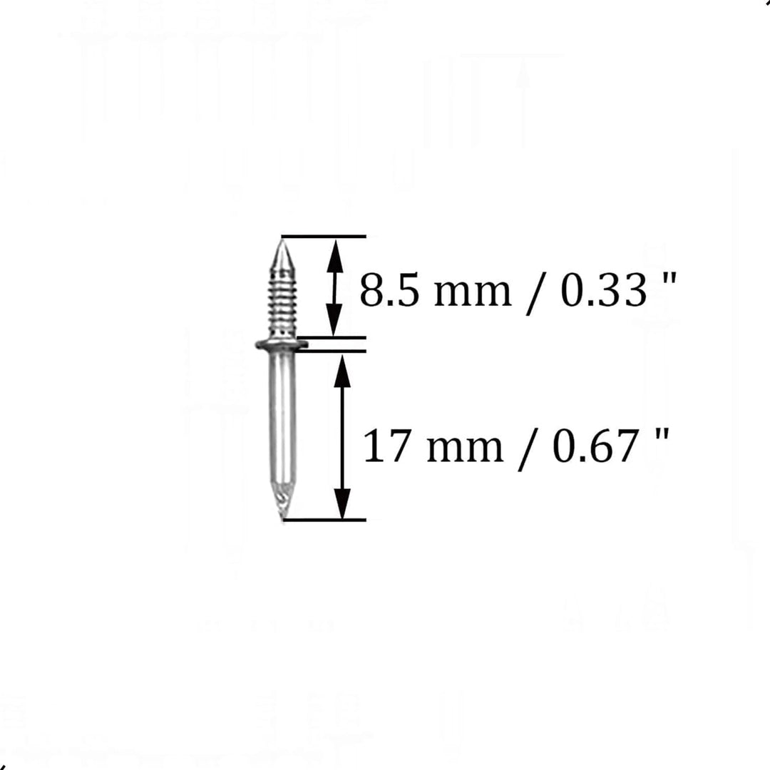 Dubbelhövdade finishspik med hjälpverktyg - Drill-Free, Hidden-Head Installation
