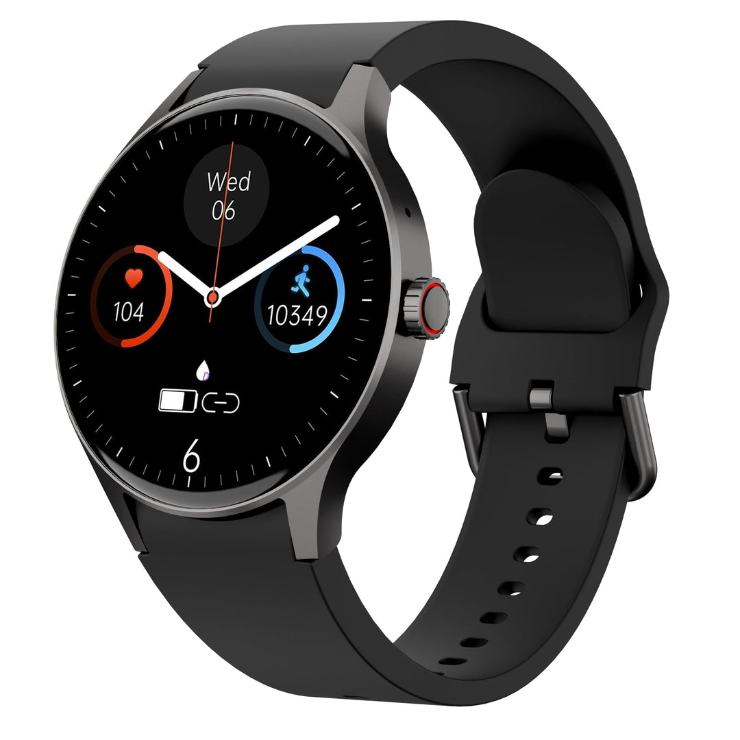 Vattentät smartwatch med blodtrycksmätare, syremättnadsmätare och sömnövervakning
