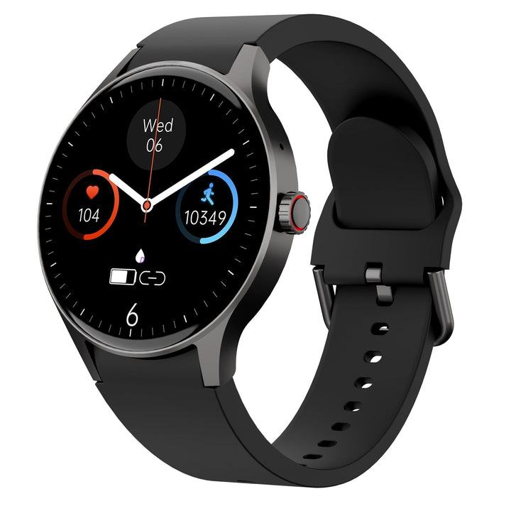 Vattentät smartwatch med blodtrycksmätare, syremättnadsmätare och sömnövervakning