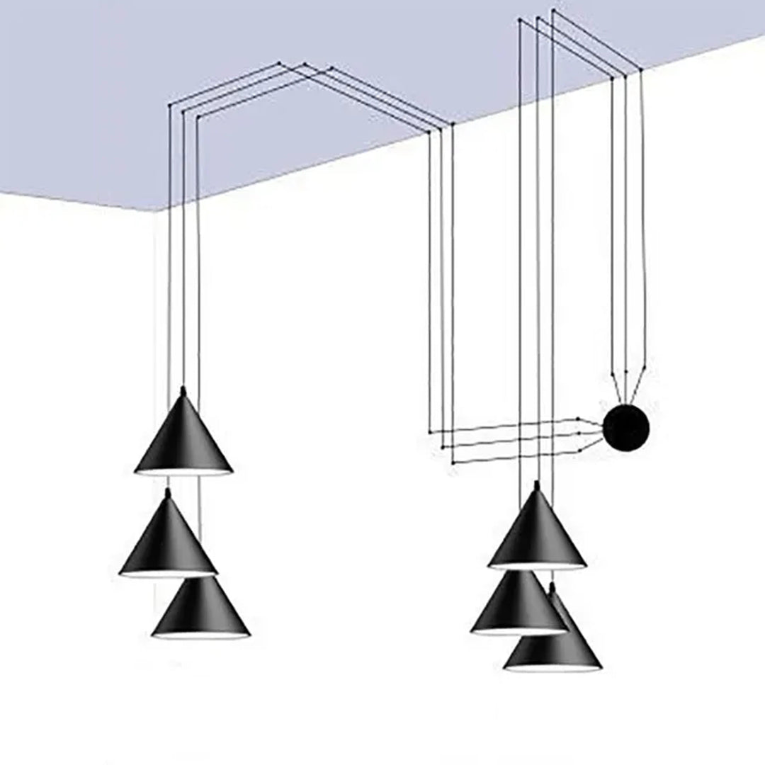 Modern Taklampa | Minimalistisk Design i Metall