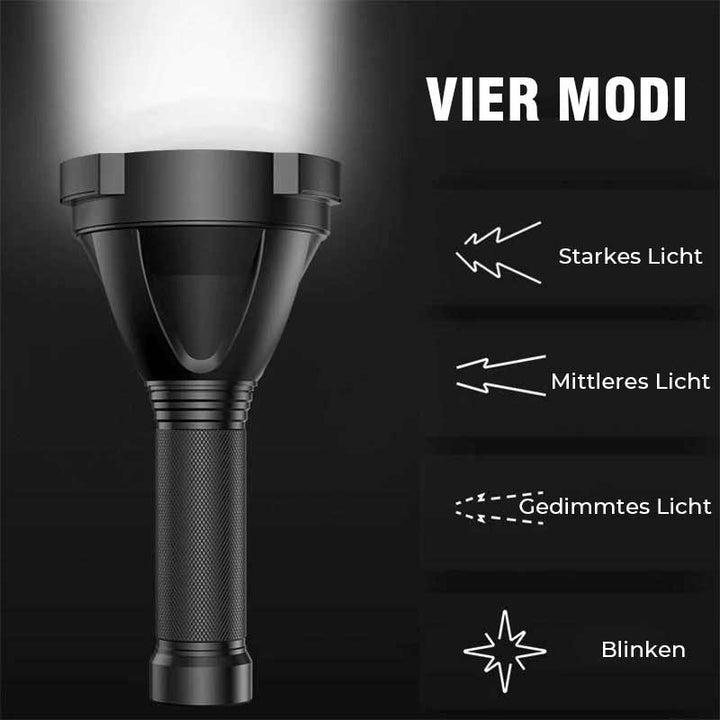 Vattentät LED-ficklampa med hög prestanda