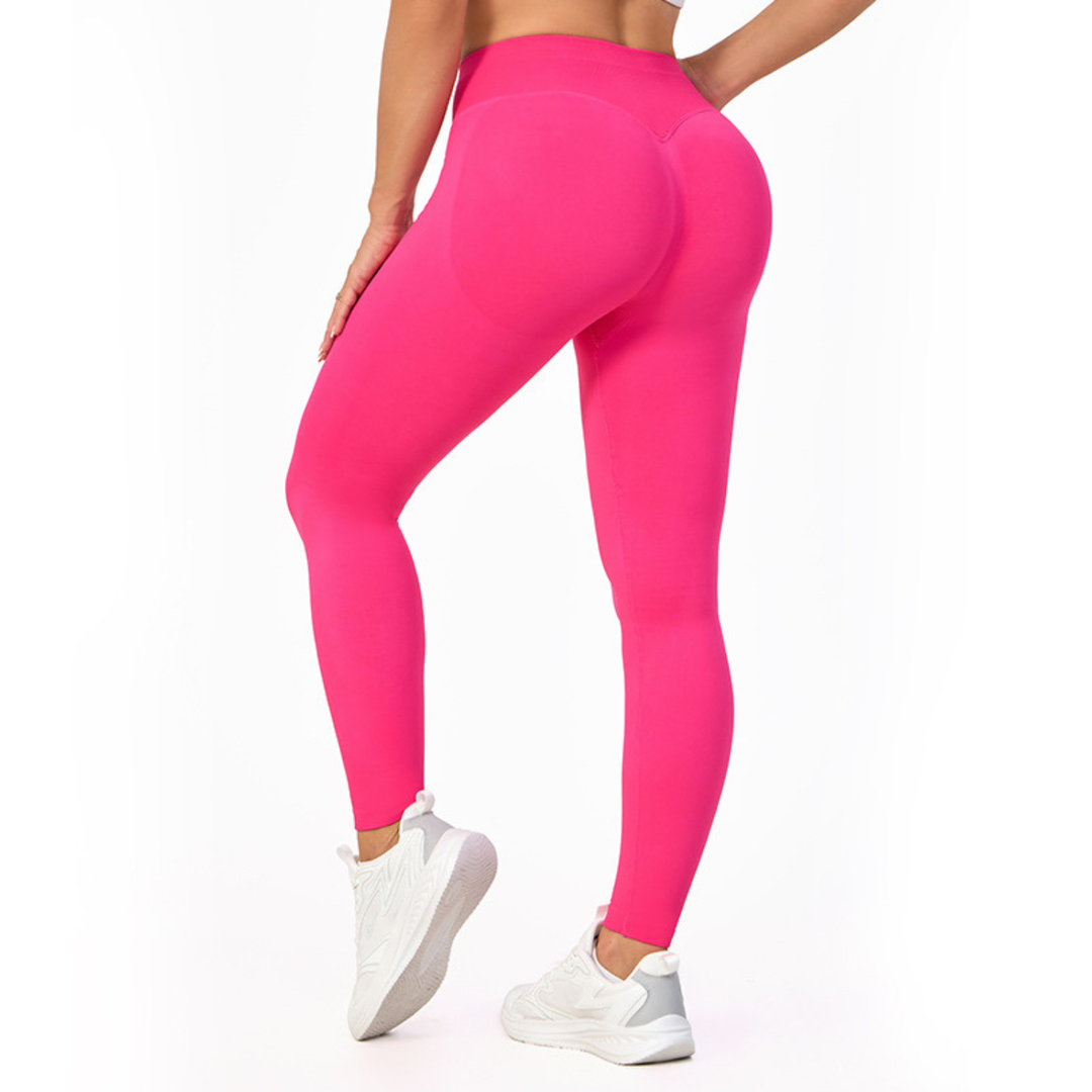 Dams Yogabyxor med Hög Midja