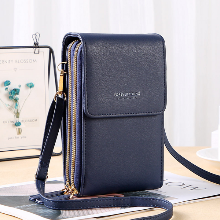 Väska för Touchscreen-telefon med Plånboksfunktion – Kompakt Crossbody för Vardagsbruk