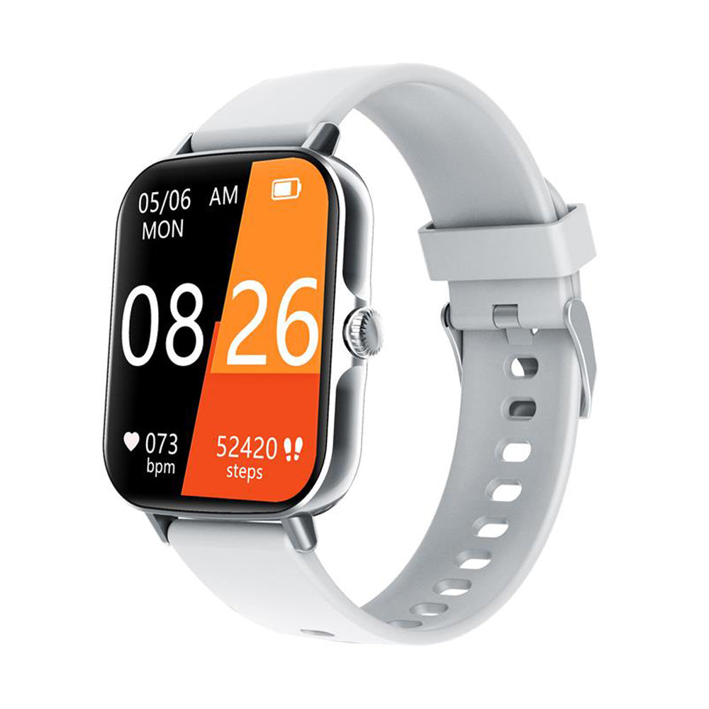 Vattentät smartwatch med blodtrycksmätare, syremättnadsmätare och sömnövervakning