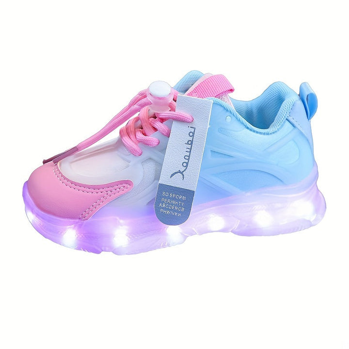 Ljussneakers för barn – färgglada, med LED-belysning för en lekfull look
