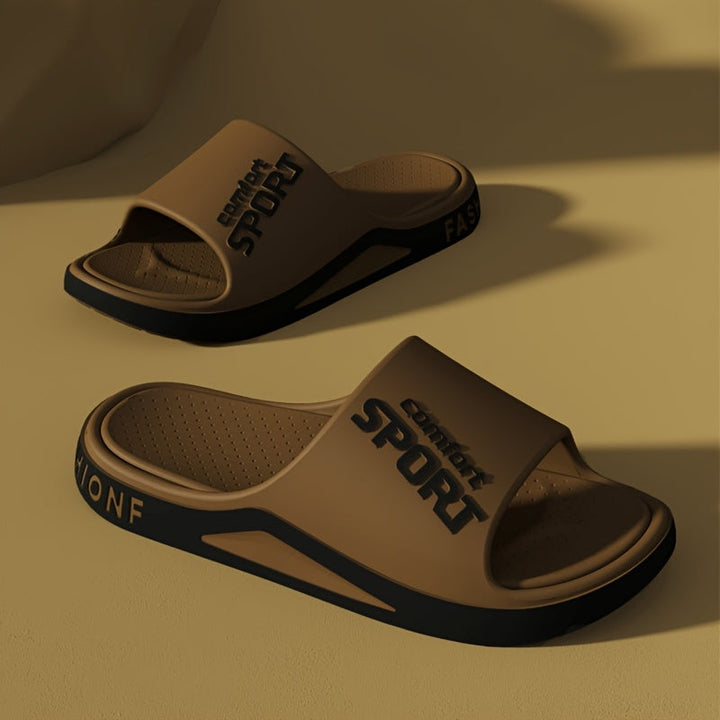 Lätta unisex sportsandaler – vadderad slip-on-design