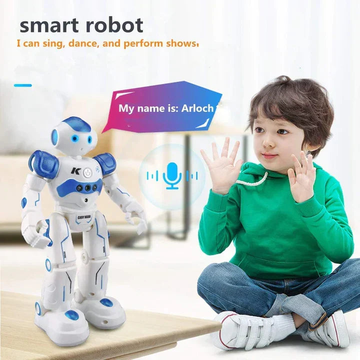 SmartCompanion interaktiv robot | Flerspråkig och gestreagerande teknik för barn och familjer
