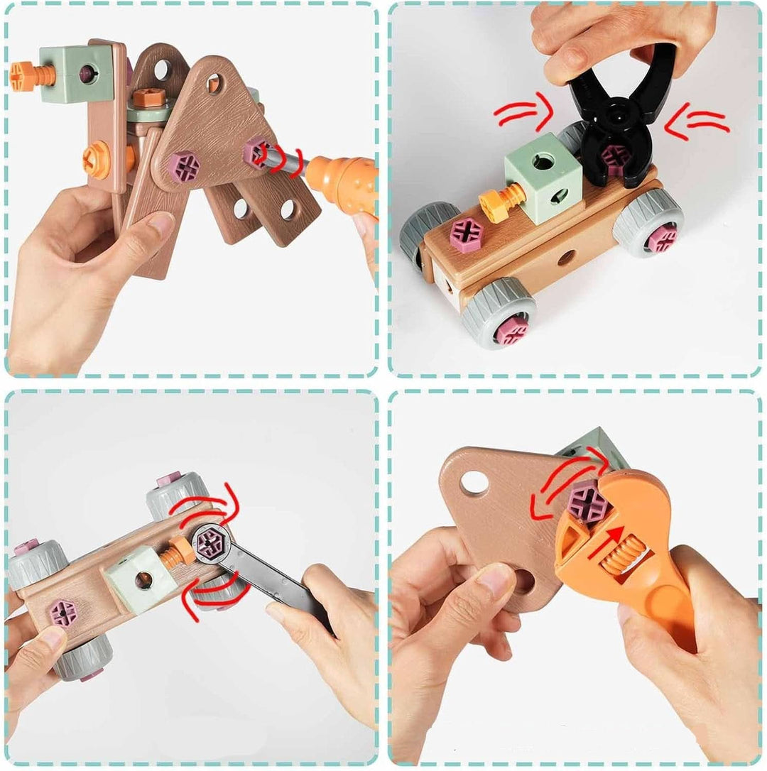 BUILDMASTER – verktygsset för kreativa barn från 3 år