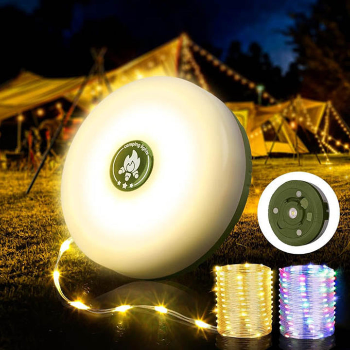 4-i-1 bärbar campinglampa – mångsidig belysning överallt