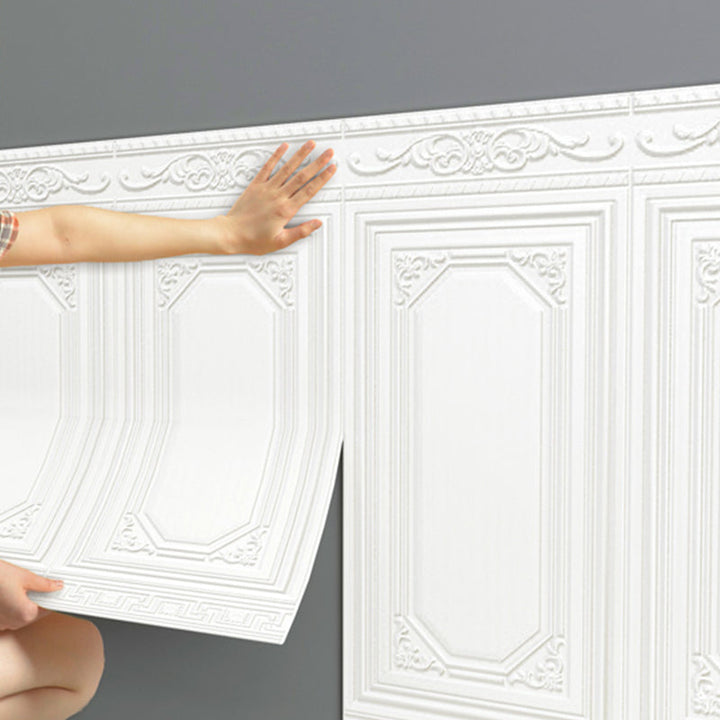 Vattentät 3D-väggbeklädnad i modern design att skala av och klistra på för innerväggar