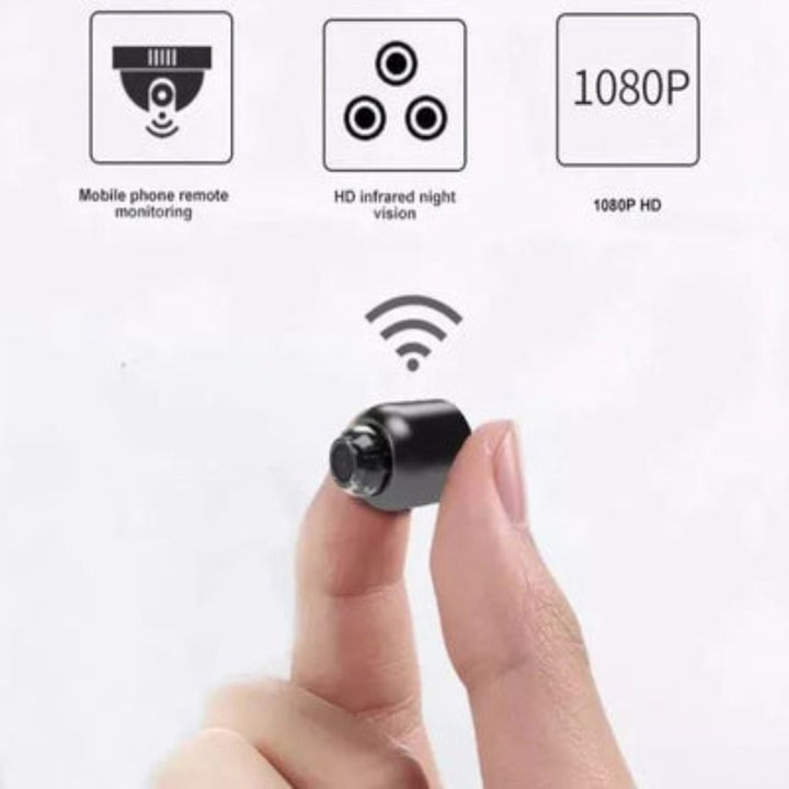 Dold WiFi-kamera (1080P) – trådlös babymonitor och diskret övervakning