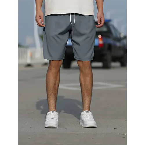 Sommershorts til herrer med høj talje og åndbarhed
