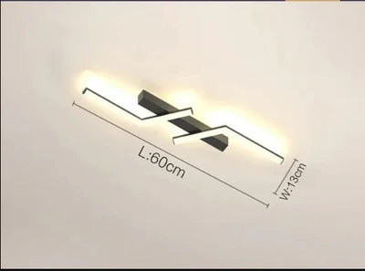 Modern LED-taklampa – Geometrisk lampa