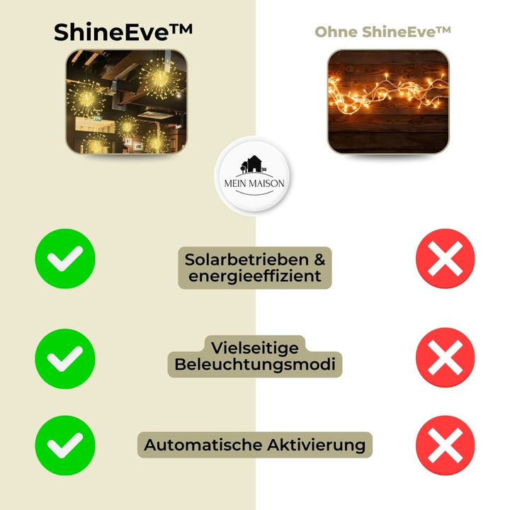2+1 GRATIS | ShineEve - Solcellsdrivna lampor för livfulla kvällar