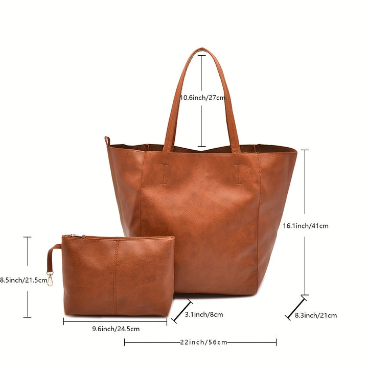 Elegance mjuk shoppingväska – praktisk och trendig