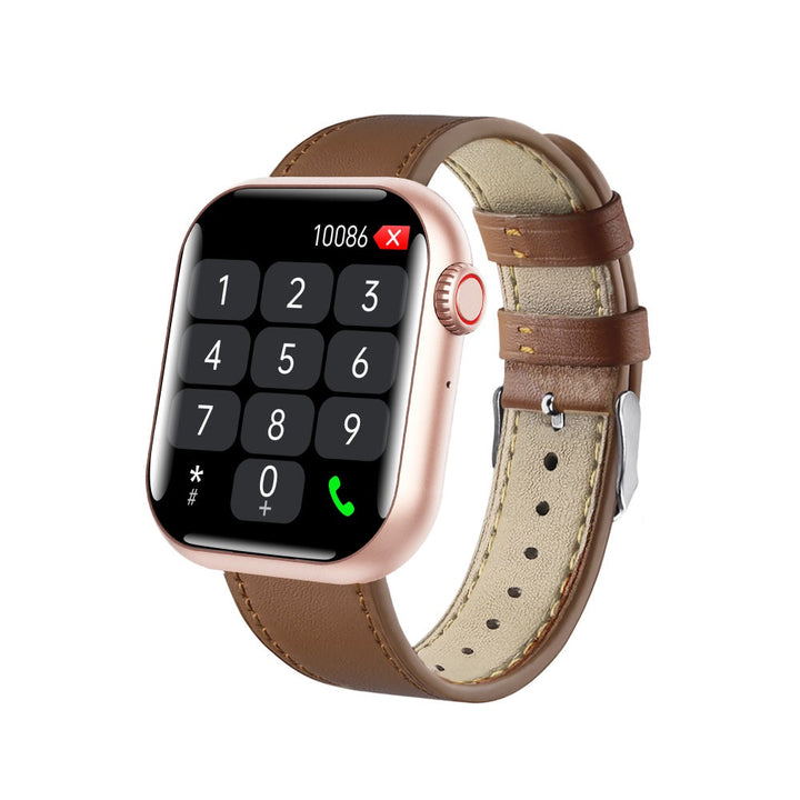 Vattentät smartwatch med blodtrycksmätare, syremättnadsmätare och sömnövervakning