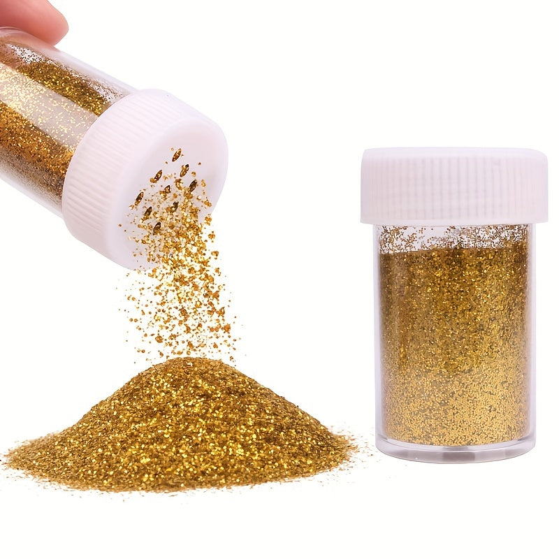 Glitterset för Pyssel – Perfekt för Festdekorationer och Kreativa Projekt