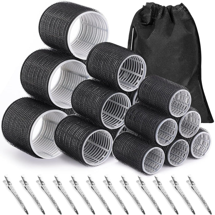Set med självhäftande papiljotter – flerfärgade papiljotter