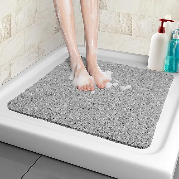 Halkfri duschmatta med snabb torkning och hygienisk yta – säkert och bekvämt badrumstillbehör