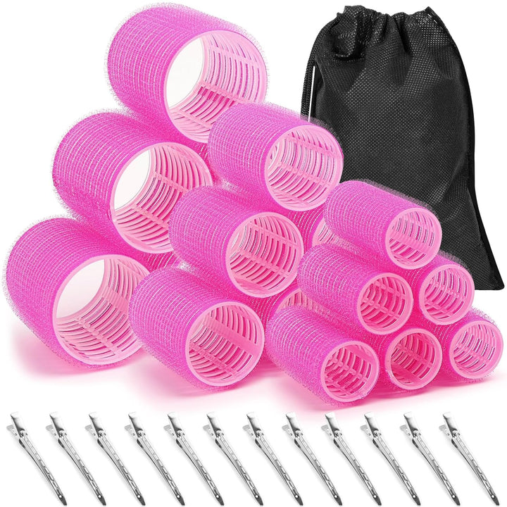 Set med självhäftande papiljotter – flerfärgade papiljotter