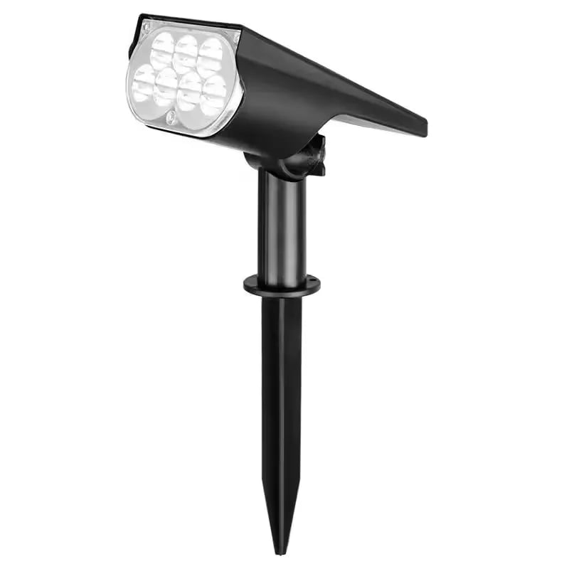 Stilfull vattentät solcellsdriven trädgårdslampa