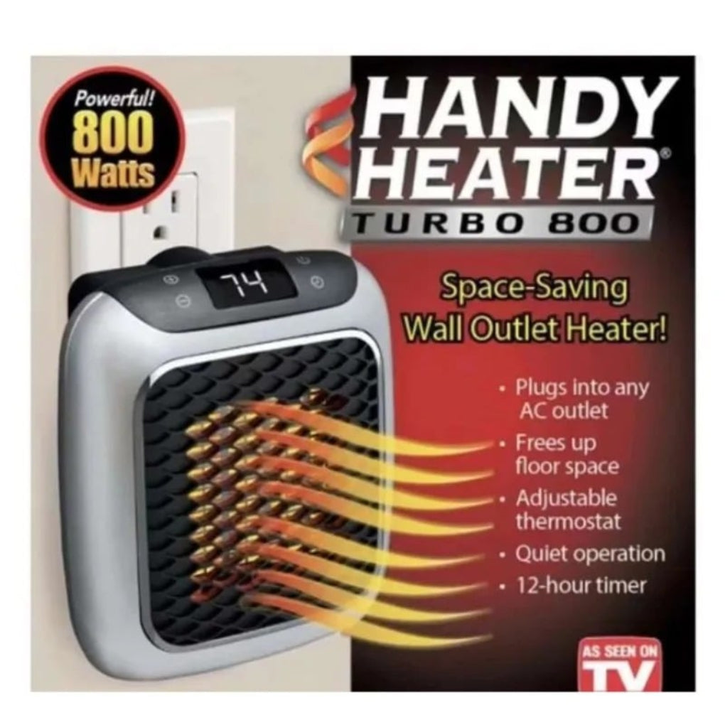 800 W mini bærbar elradiator