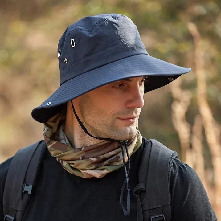 SUNSAFE-hatt – Andningsbar solhatt med UV-skydd för utomhusäventyr