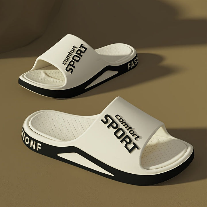 Lätta unisex sportsandaler – vadderad slip-on-design
