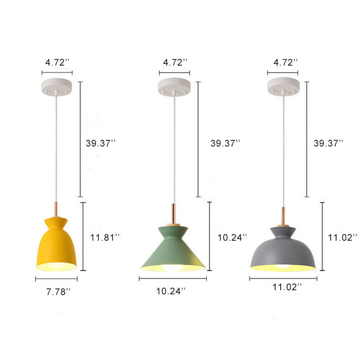 AuroraLite nordisk taklampa | Design i metall | 1 ljuskälla | Moderna färgalternativ