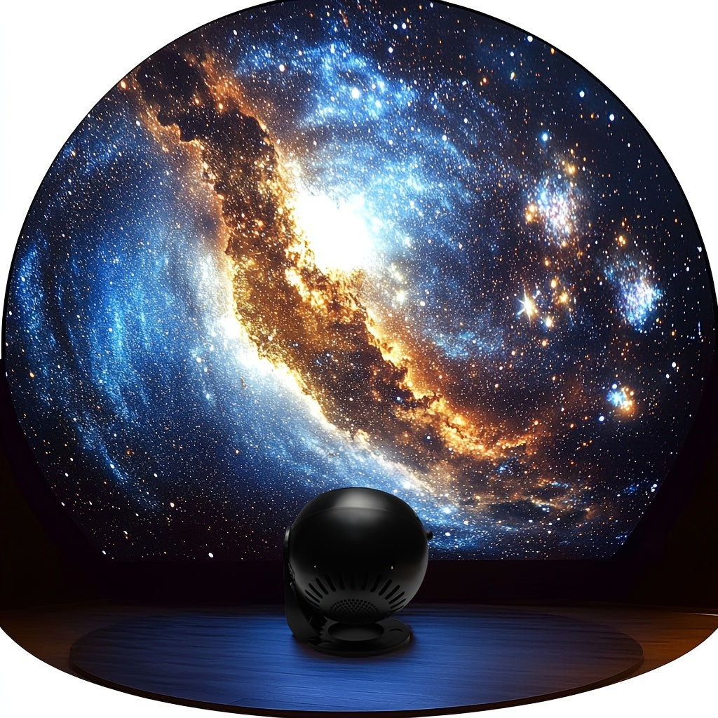 Galaxy stjärnprojektor – imponerande LED-rymdprojicering med timerfunktion
