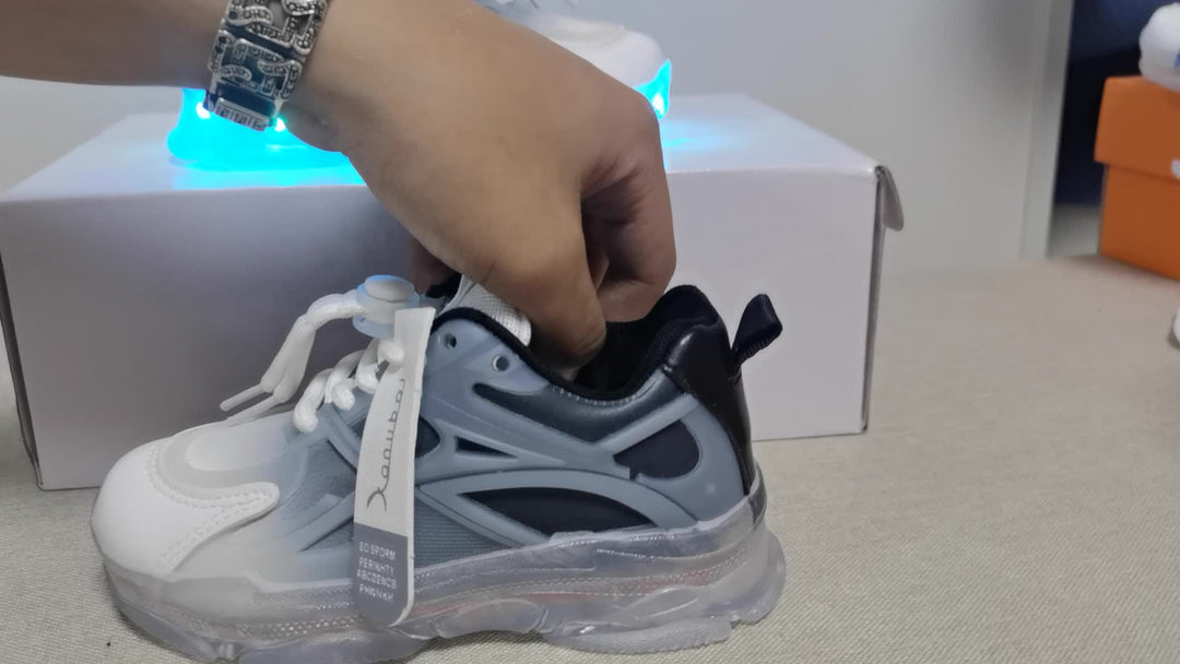 Ljussneakers för barn – färgglada, med LED-belysning för en lekfull look
