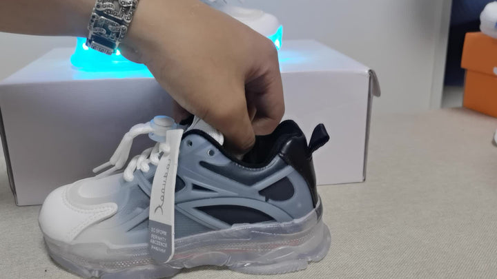 Ljussneakers för barn – färgglada, med LED-belysning för en lekfull look