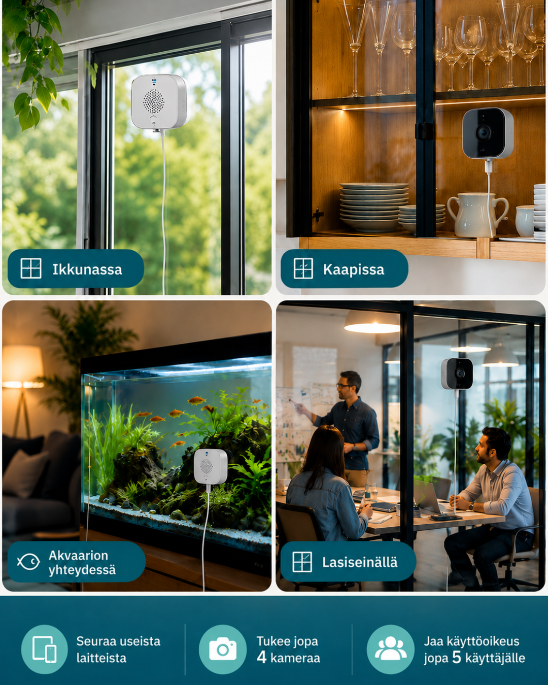 Window Watch säkerhetskamera – gör varje fönster till en säkerhetskamera