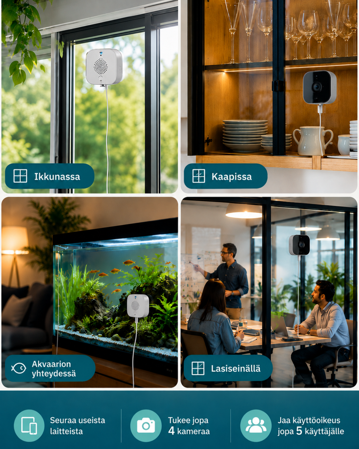 Window Watch säkerhetskamera – gör varje fönster till en säkerhetskamera