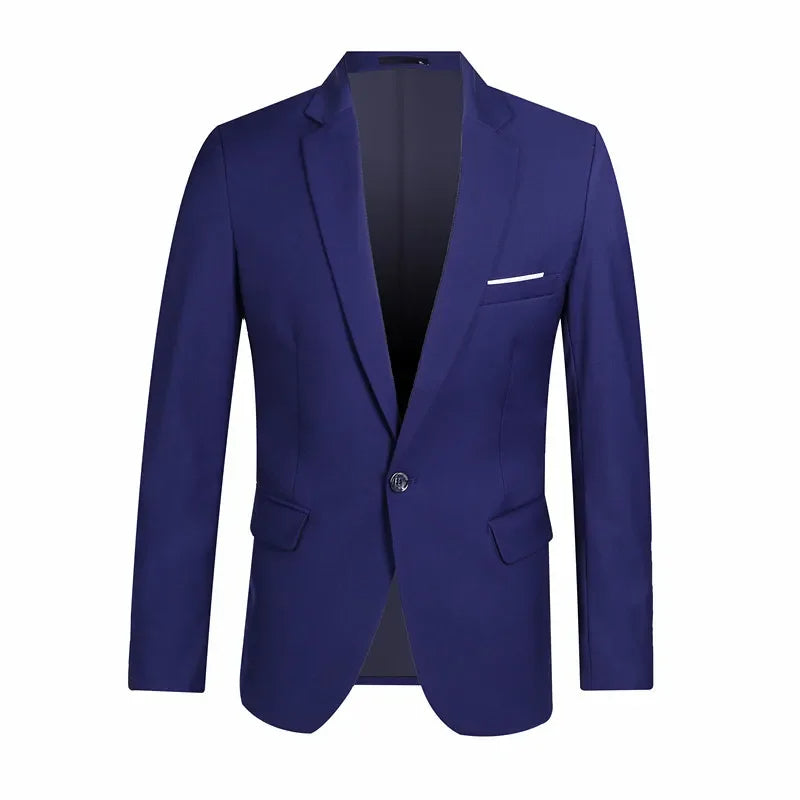 Pen slim fit blazer for menn
