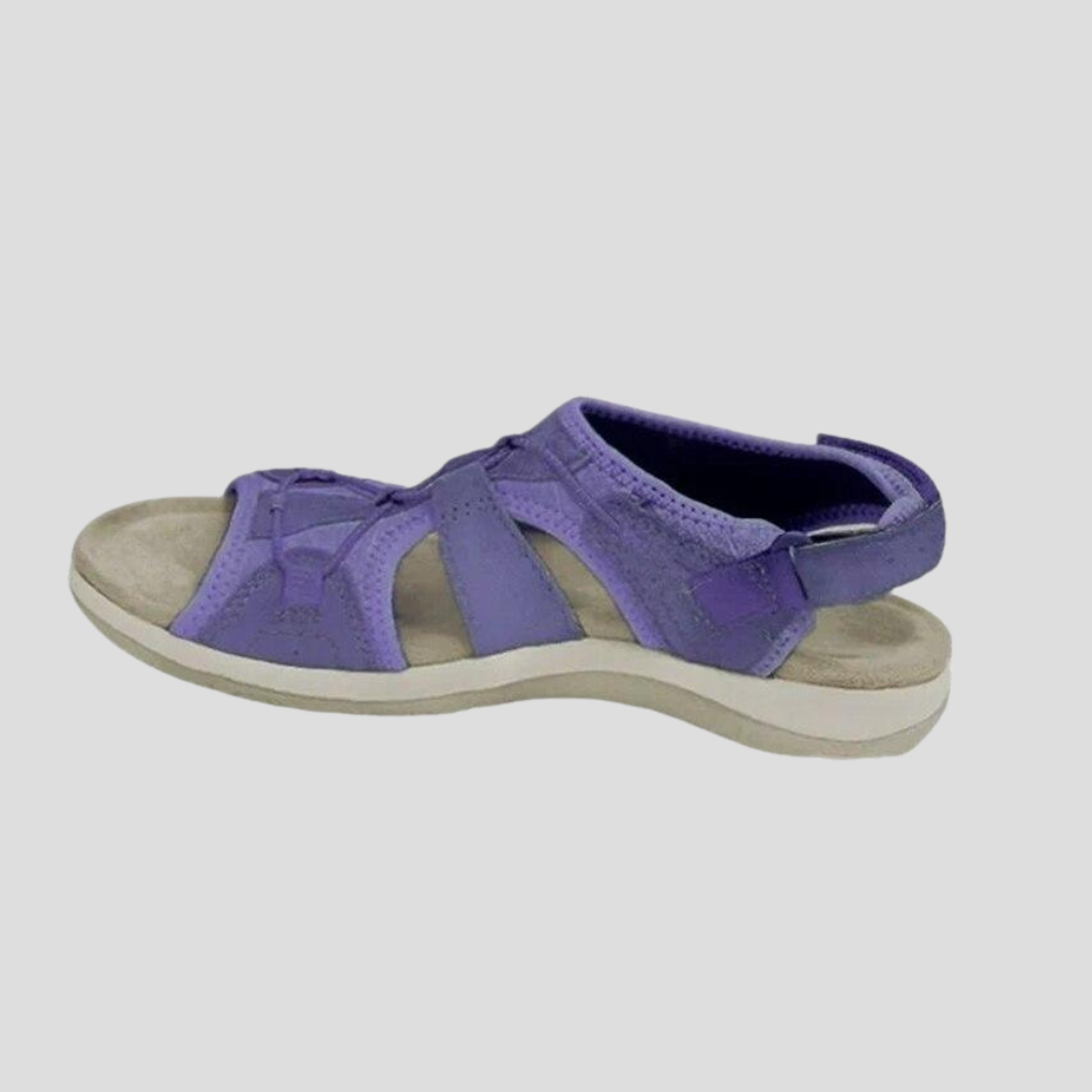 Damsandaler med remmar