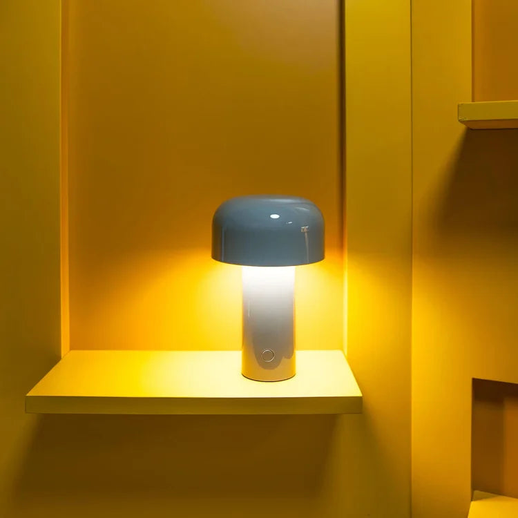 Agari bordslampa i svampform | Trådlös stämningsbelysning