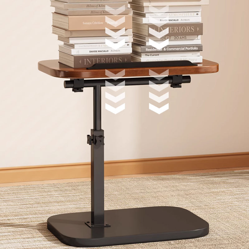 Höjdjusterbart rullande laptopbord med 360° vridbar bordsskiva, 45–80 cm, 30 kg bärkraft
