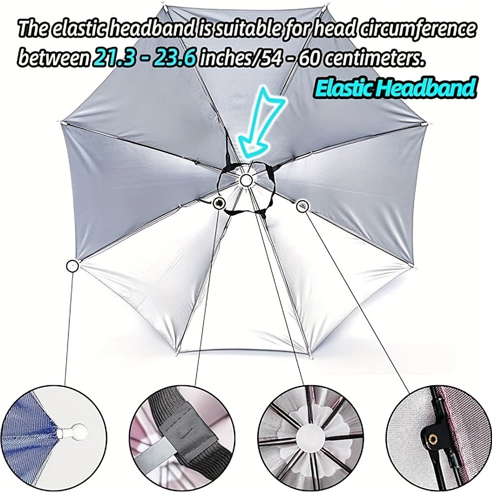 SunShade paraplyhatt – lätt, UV-skyddande och handfri